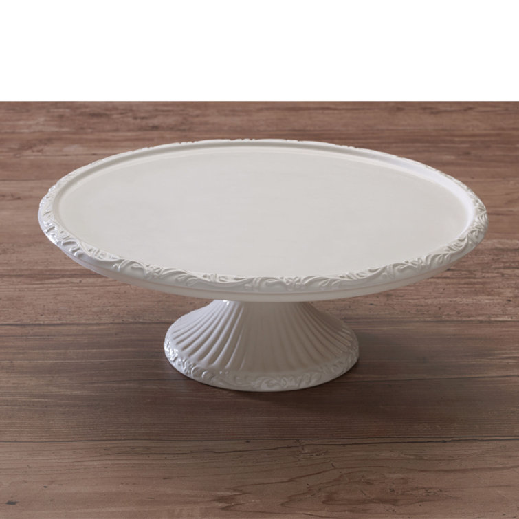 White cake 2024 plate stand